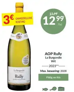 Intermarché AOP Rully La Burgondie Wit aanbieding