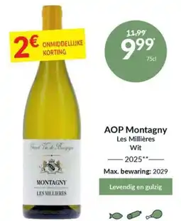 Intermarché Aop montagny les millieres wit aanbieding