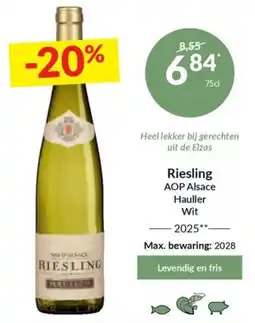 Intermarché Riesling Hauller aanbieding