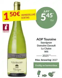 Intermarché Aop touraine sauvignon aanbieding