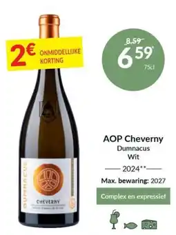 Intermarché Aop cheverny dumnacus wit aanbieding