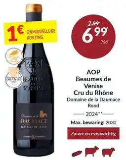 Intermarché AOP Beaumes de Venise Cru du Rhône Rood aanbieding