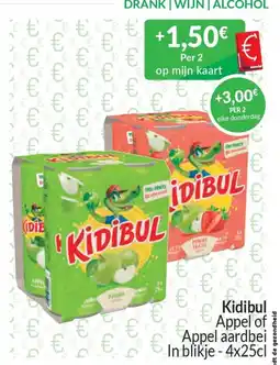 Intermarché Kidibul Appel of Appel aardbei aanbieding