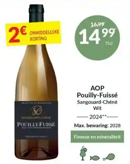 Intermarché AOP Pouilly-Fuissé Sangouard-Chéné Wit aanbieding