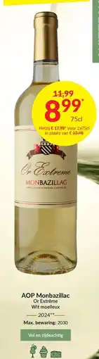 Intermarché AOP Monbazillac Or Extreme Wit moelleux aanbieding