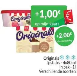 Intermarché Originals Ijssticks aanbieding