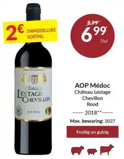 Intermarché Aop medoc chateau lestage chevillon rood aanbieding