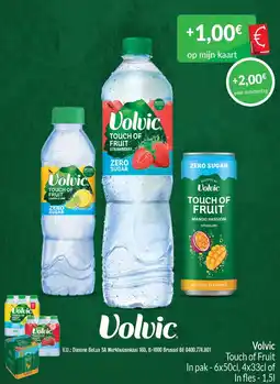 Intermarché Volvic Touch of Fruit aanbieding