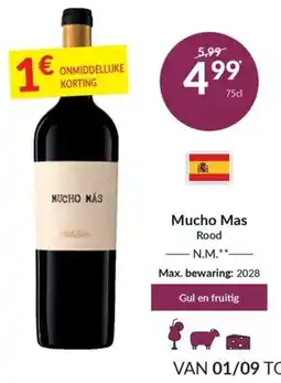 Intermarché Mucho Mas Rood aanbieding