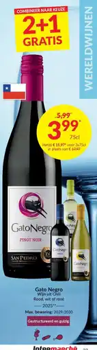 Intermarché Gato Negro Pinot Noir aanbieding