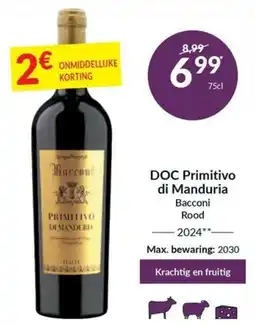 Intermarché Doc primitivo di manduria rood aanbieding