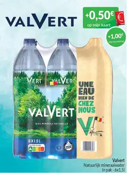 Intermarché Valvert Natuurlijk mineraalwater aanbieding