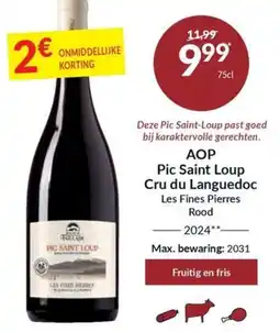 Intermarché Pic saint loup aanbieding