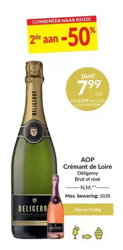 Intermarché AOP Crémant de Loire Délicheroy aanbieding