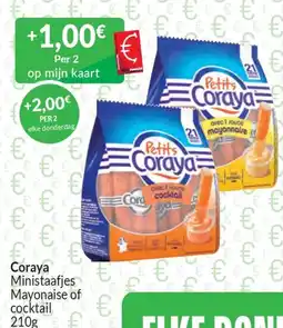 Intermarché Coraya ministaafjes aanbieding