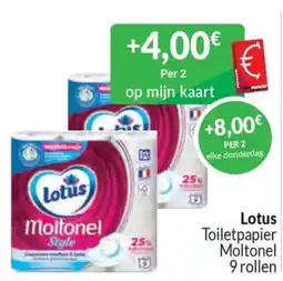 Intermarché Lotus Toilet papier Moltonel aanbieding