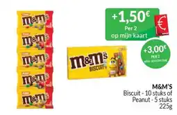 Intermarché M&m's biscuit aanbieding
