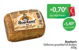 Intermarché Boerken's volkoren, graankorf of ardens aanbieding