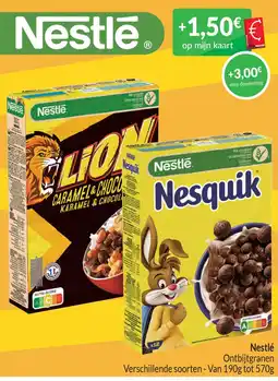 Intermarché Nestlé ontbijtgranen aanbieding
