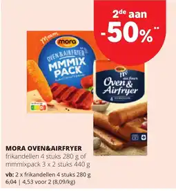 Spar mora oven&airfryer frikandellen aanbieding