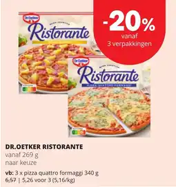 Spar Dr.Oetker Ristorante aanbieding