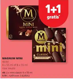 Spar magnum mini sticks aanbieding