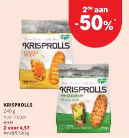 Spar Krisprolls aanbieding