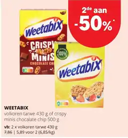 Spar Weetabix aanbieding