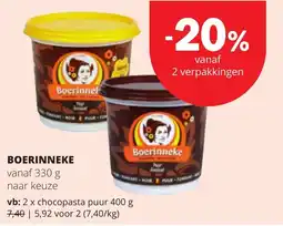 Spar Boerinneke aanbieding