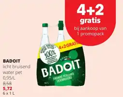 Spar Badoit licht bruinend water aanbieding