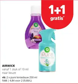 Spar airwick aanbieding
