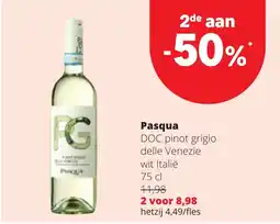 Spar Pasqua DOC pinot grigio delle Venezie wit Italië aanbieding