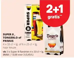 Spar Super 8, Tongerlo of Primus aanbieding