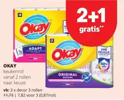 Spar Okay keukenrol aanbieding
