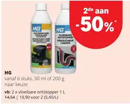 Spar HG vloeibare ontstopper aanbieding