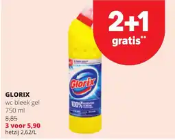 Spar Glorix wc bleek gel aanbieding