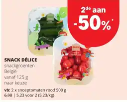Spar snackgroenten aanbieding