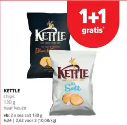 Spar Kettle chips aanbieding