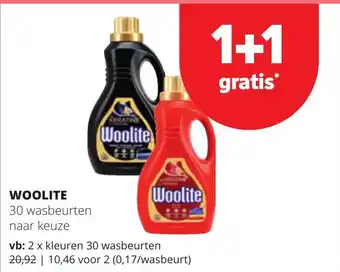 Woolite 30 wasbeurten