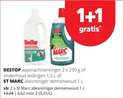 Spar Destop wasmachinereiniger aanbieding