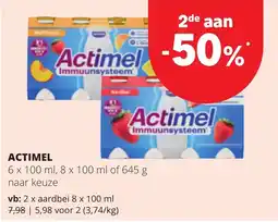 Spar Actimel aanbieding