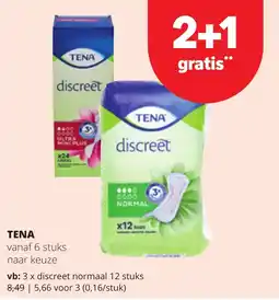Spar TENA discreet aanbieding