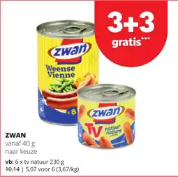 Spar Zwan weense vienne aanbieding