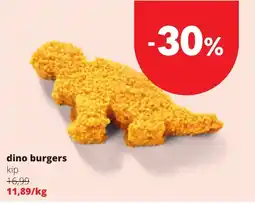Spar dino burgers aanbieding