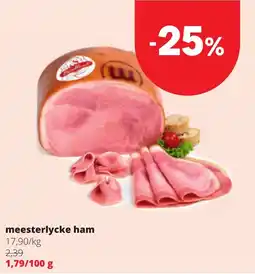 Spar meesterlycke ham aanbieding
