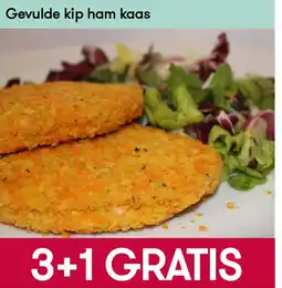 Peltri Gevulde kip ham kaas aanbieding