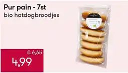 Peltri Pur pain - 7st bio hotdogbroodjes aanbieding