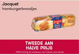 Peltri Jacquet hamburgerbroodjes aanbieding