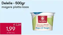 Peltri magere platta kaas aanbieding