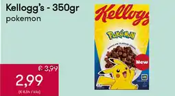 Peltri Kellogg's pokemon aanbieding